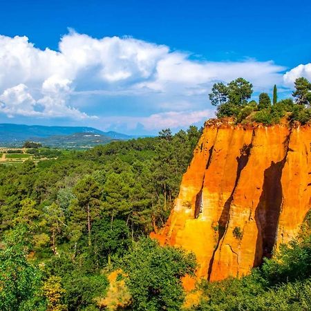 Gite Roussillon Dame Sirmonde Roussillon (Vaucluse) Exterior foto